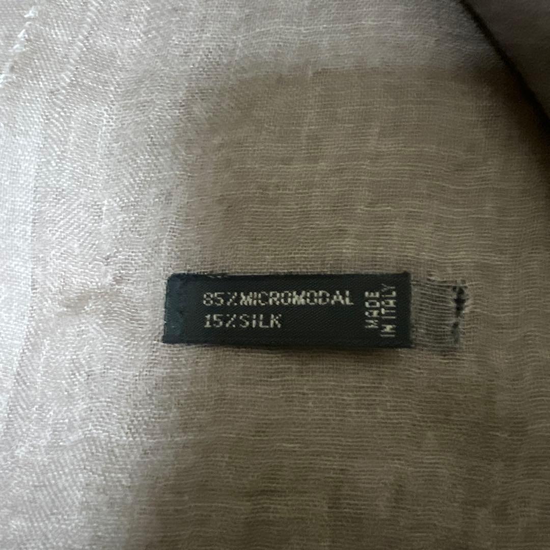 ストール　イタリア製シルク　　新品未使用