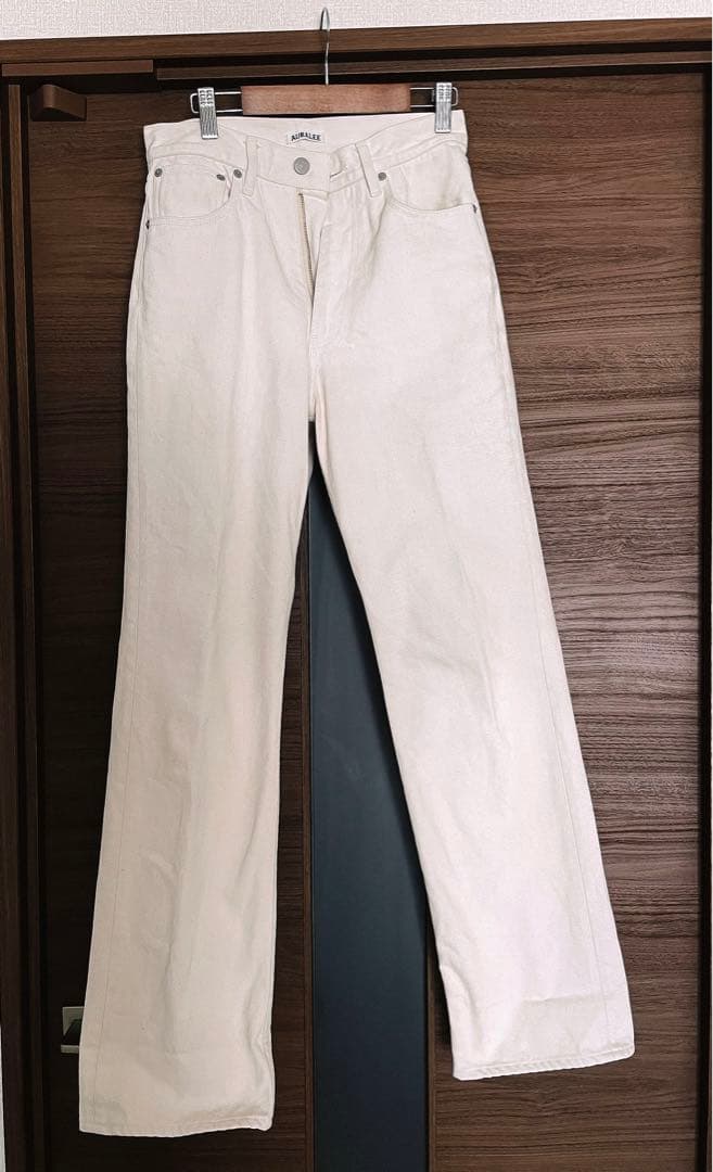 【AURALEE】HARD TWIST DENIM【デニムパンツ】