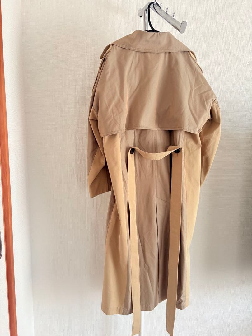 enfold BICOLOR TRENCH COAT ベージュ　36