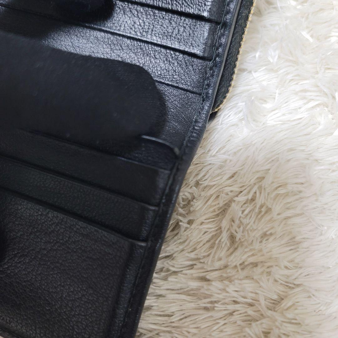 YVES SAINT LAURENT カサンドラ コンパクト ジップ 箱付き