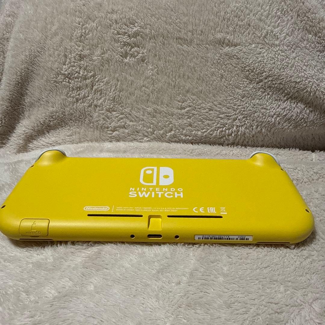 Nintendo Switch Liteイエロー 本体256GB SDカード付き