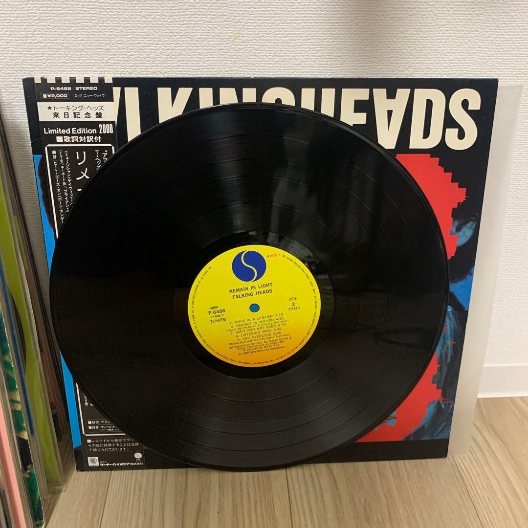 TALKING HEADS REMAIN IN LIGHT来日記念盤　帯付送料込