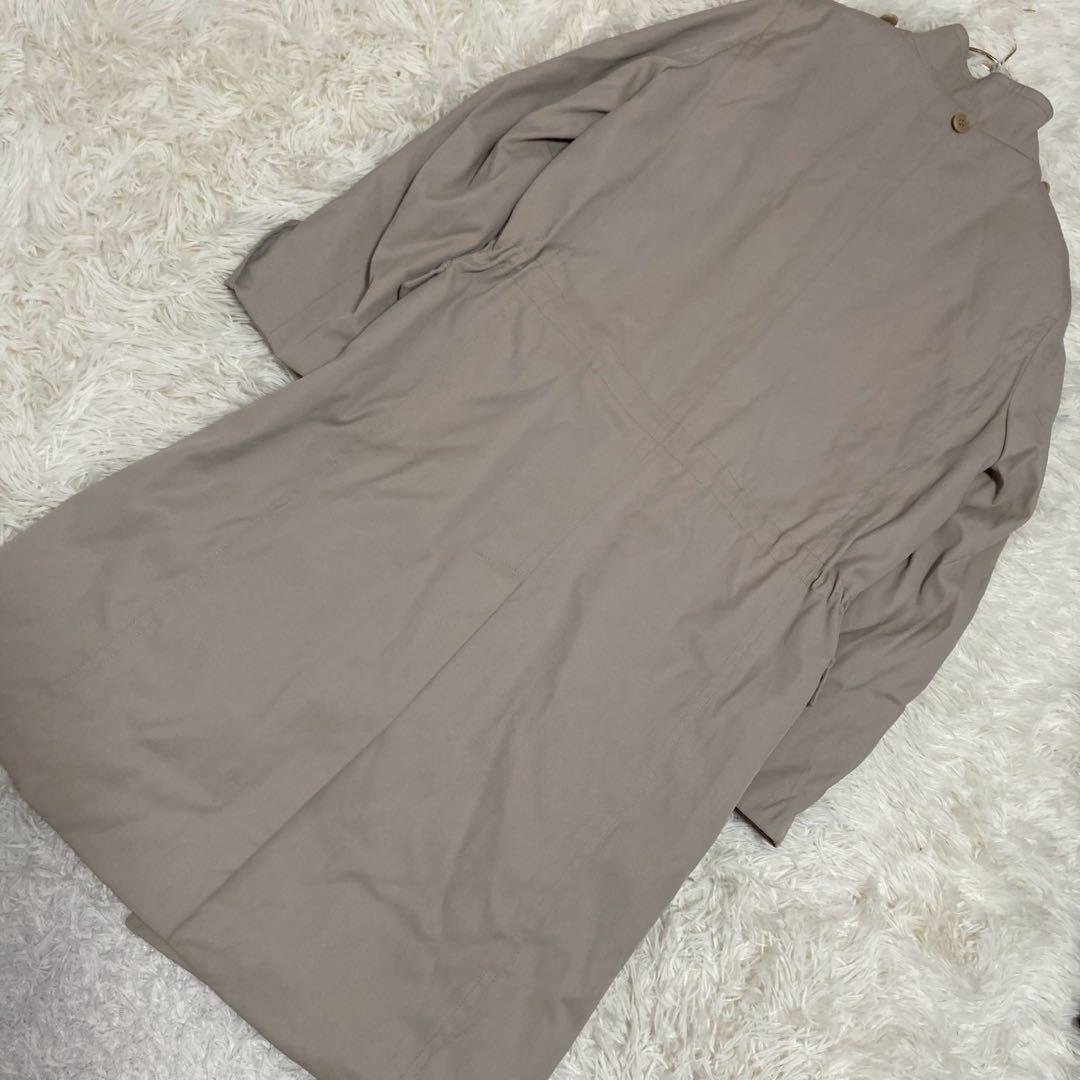 MaxMara ロングコート ベージュ 42 キレイめ オフィス
