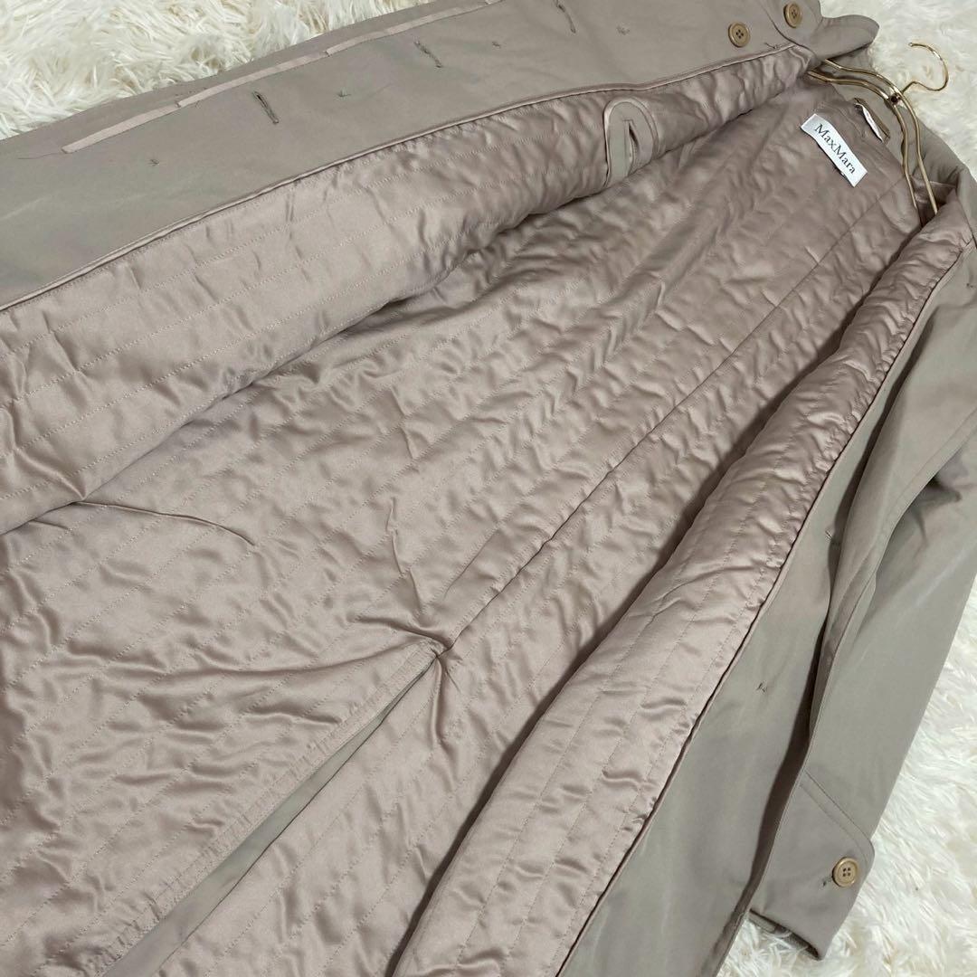 MaxMara ロングコート ベージュ 42 キレイめ オフィス