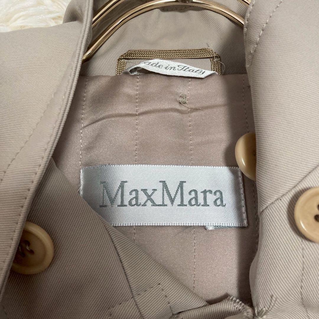 MaxMara ロングコート ベージュ 42 キレイめ オフィス
