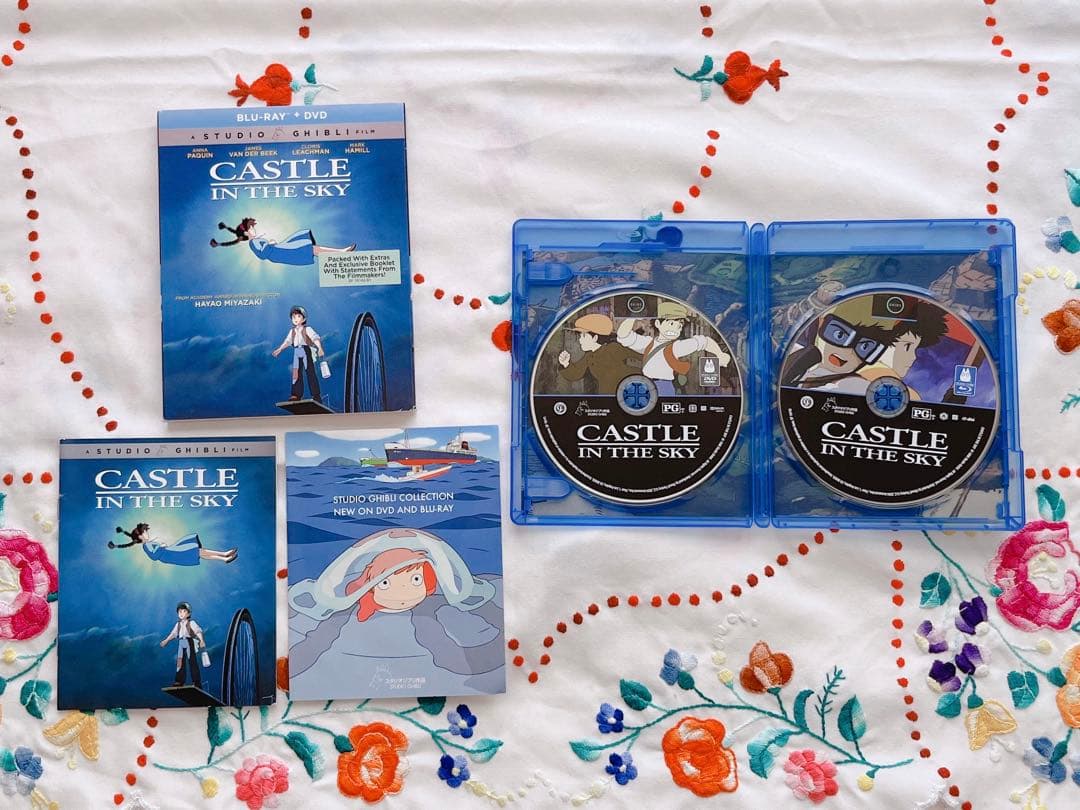 【北米版ジブリ正規品】BLU-RAY&DVD2枚セット/ケース付/一部新品未使用