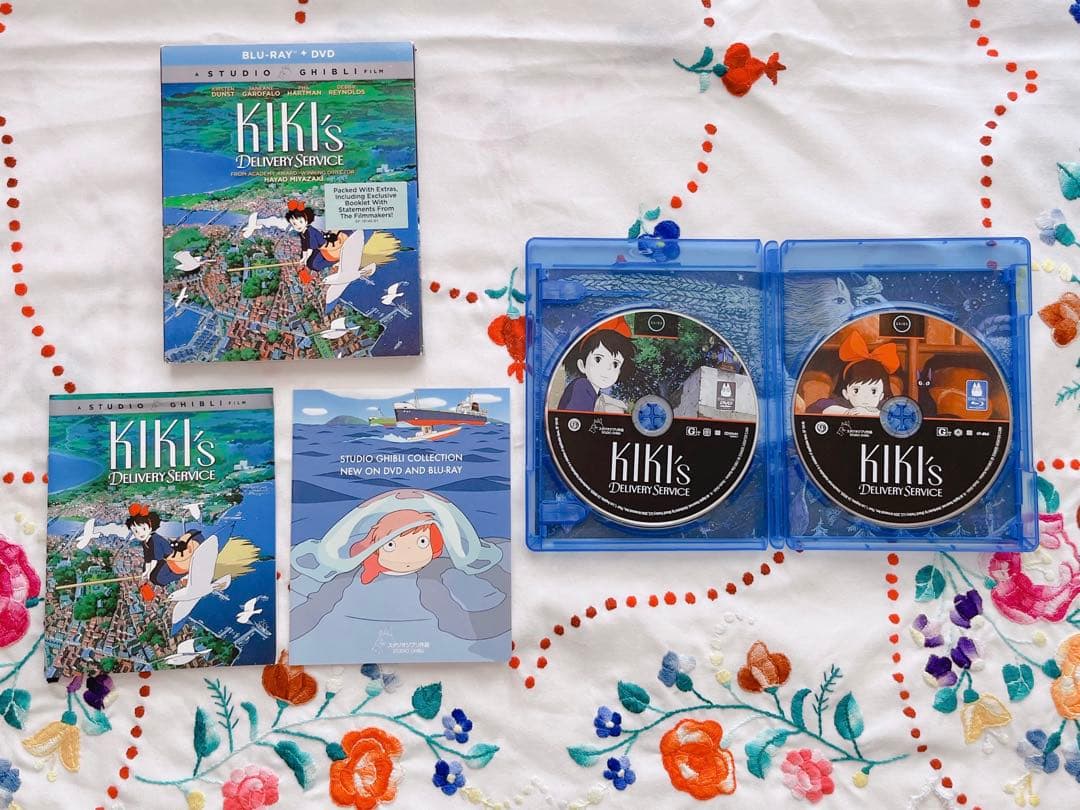 【北米版ジブリ正規品】BLU-RAY&DVD2枚セット/ケース付/一部新品未使用