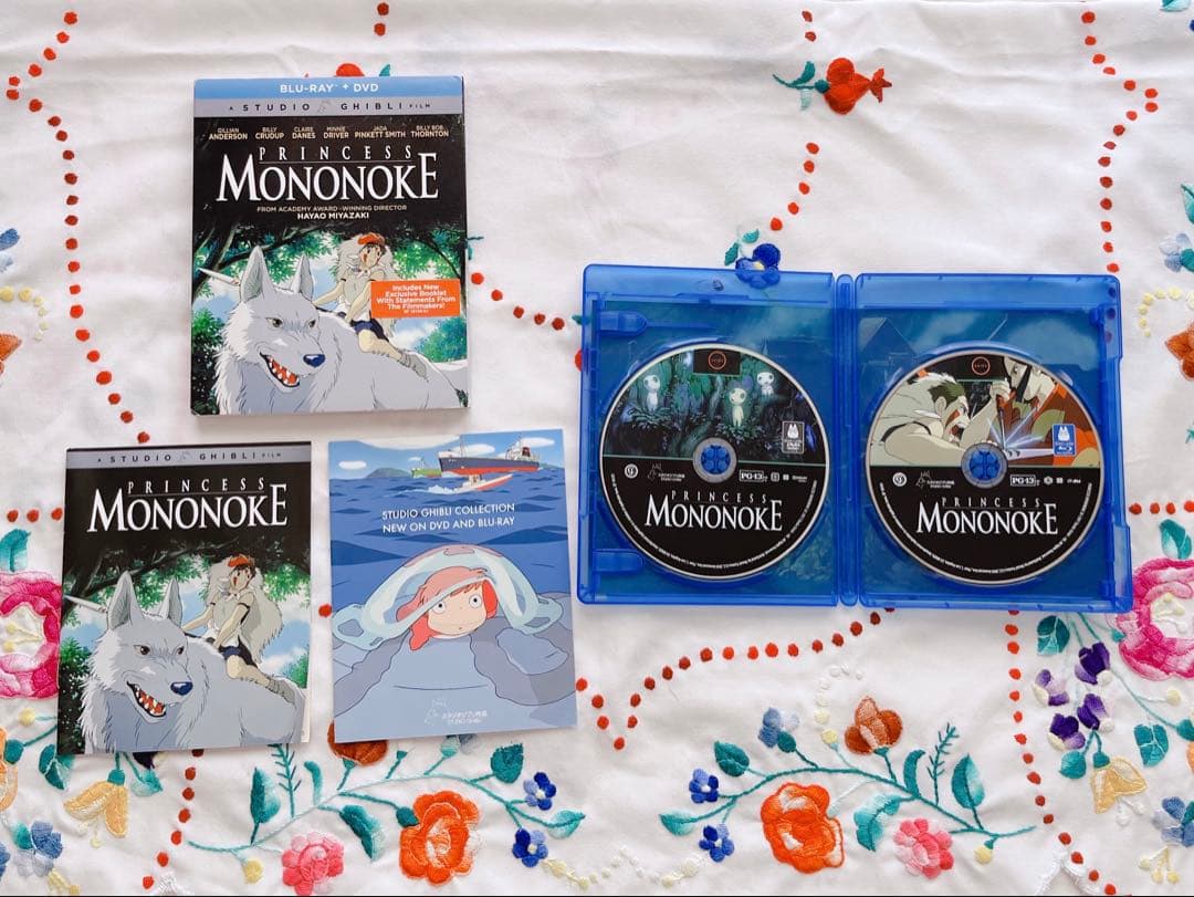 【北米版ジブリ正規品】BLU-RAY&DVD2枚セット/ケース付/一部新品未使用