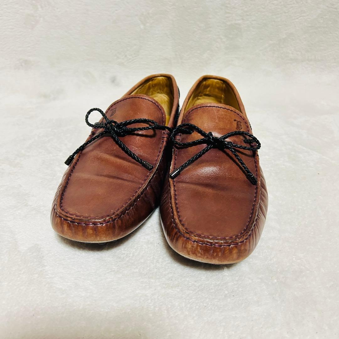 TOD’S トッズ ゴンミーニ Gommino ドライビングシューズ レザー