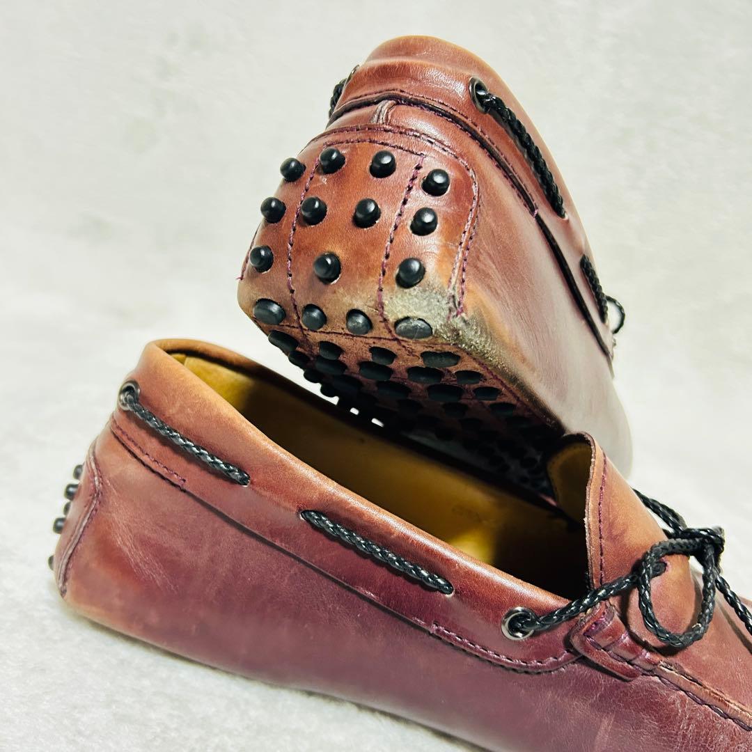TOD’S トッズ ゴンミーニ Gommino ドライビングシューズ レザー