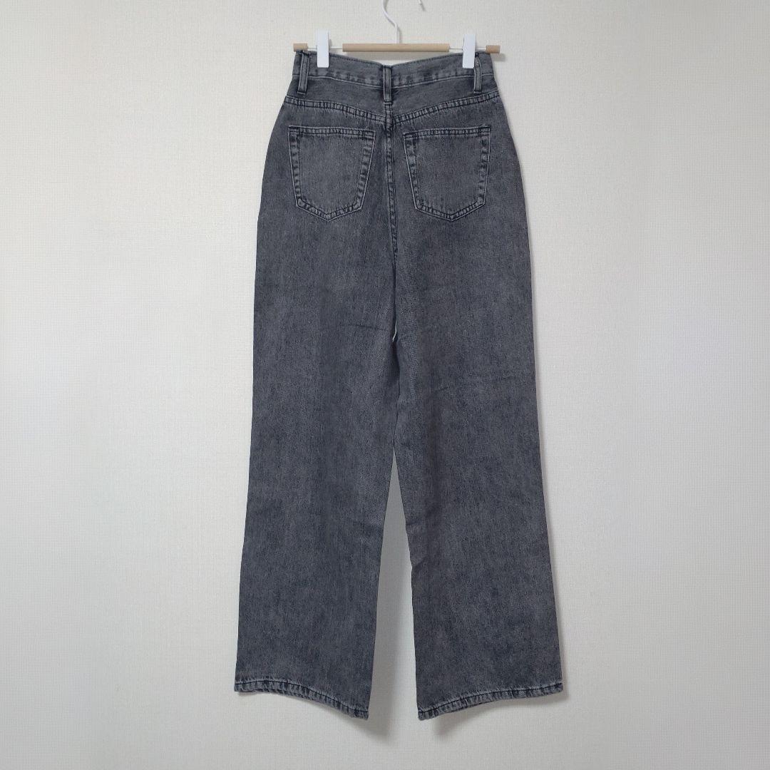 【XXS/M/ash-gray】2g2c　新品タグ付 TWWデニム