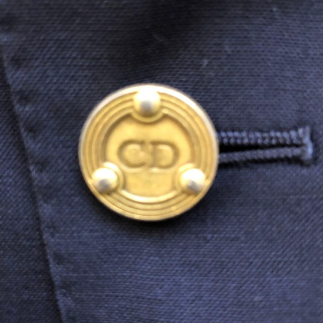 Christian Dior モヘヤ ウール テーラードジャケット 金釦