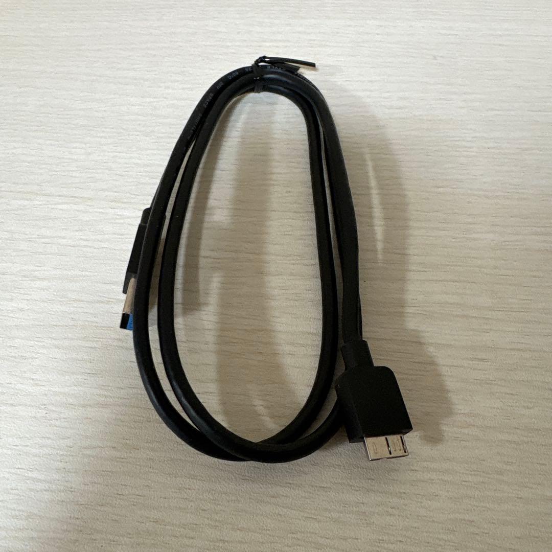 【未使用】バッファロー 外付ハードディスク HD-LC1.0U3-BKD5477