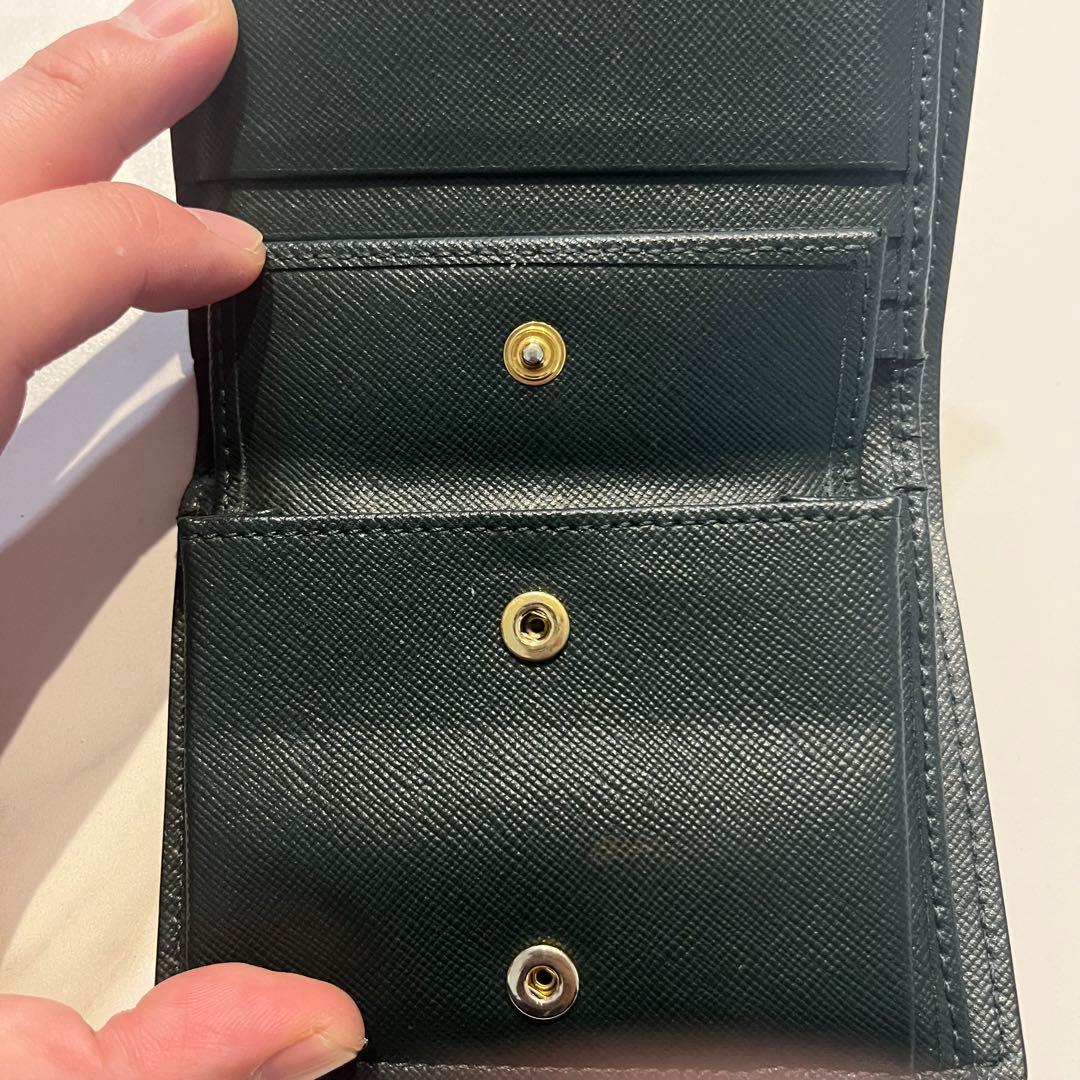 MARNI マルニ 財布 トランク サフィアーノレザー トリコロール 箱付