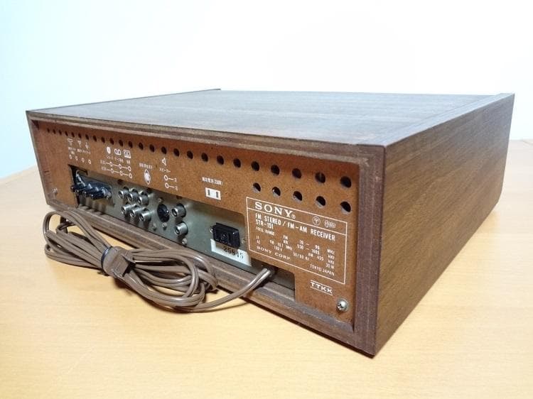 美品 SONY STR-151 1970年頃 小さな レシーバーアンプ