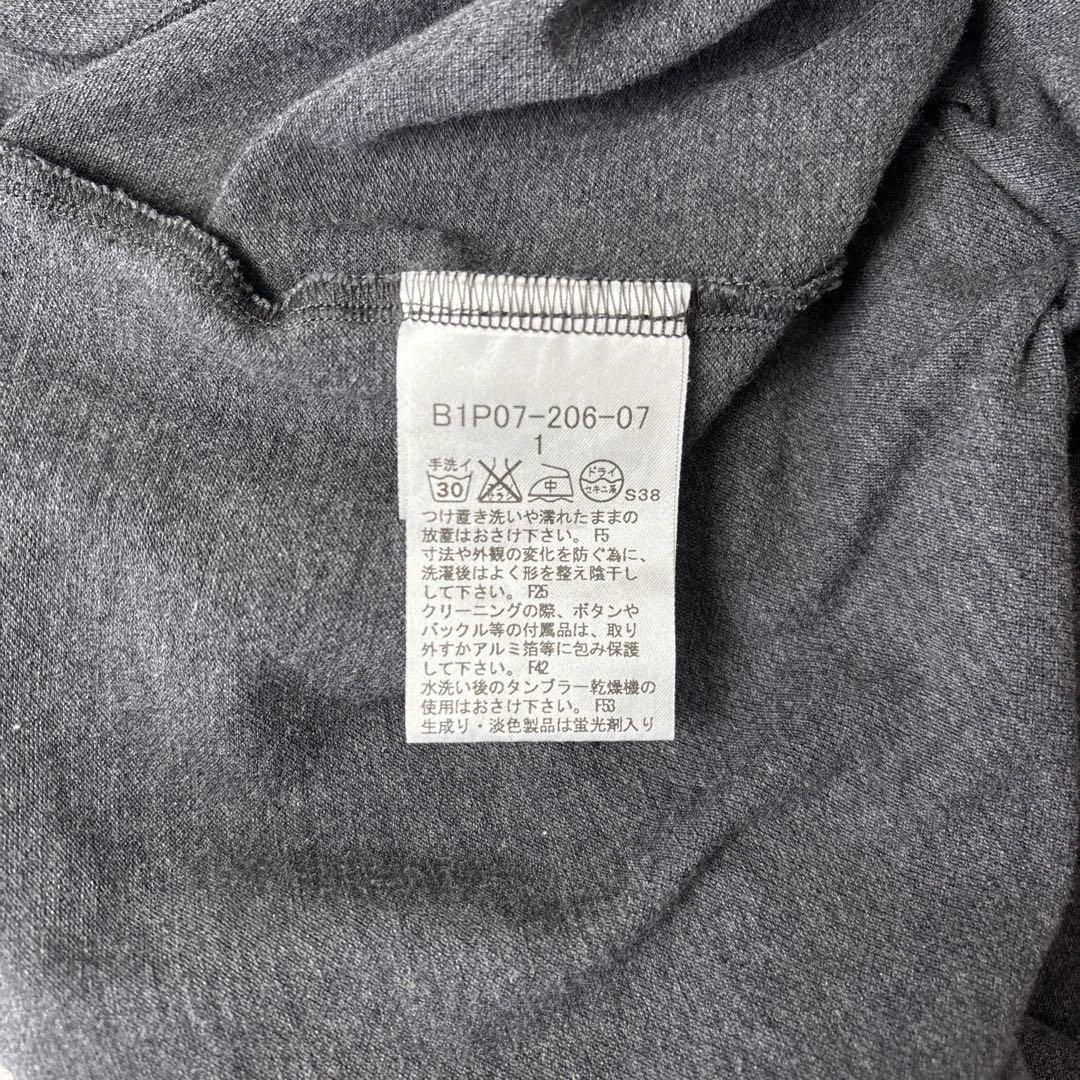 美品✨BURBERRY バーバリー　レディース半袖ポロシャツ　グレー　1