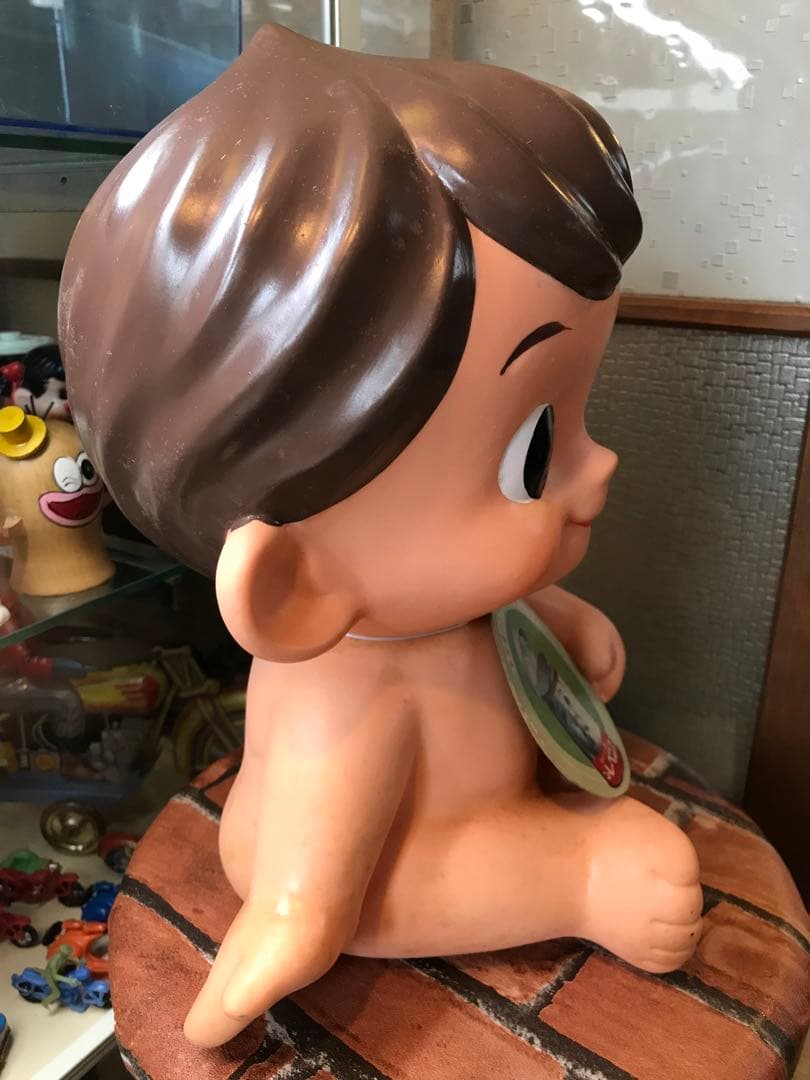 昭和 レトロ 和光堂 ワコちゃん カウンター ソフビ 人形 置物 レトロ雑貨
