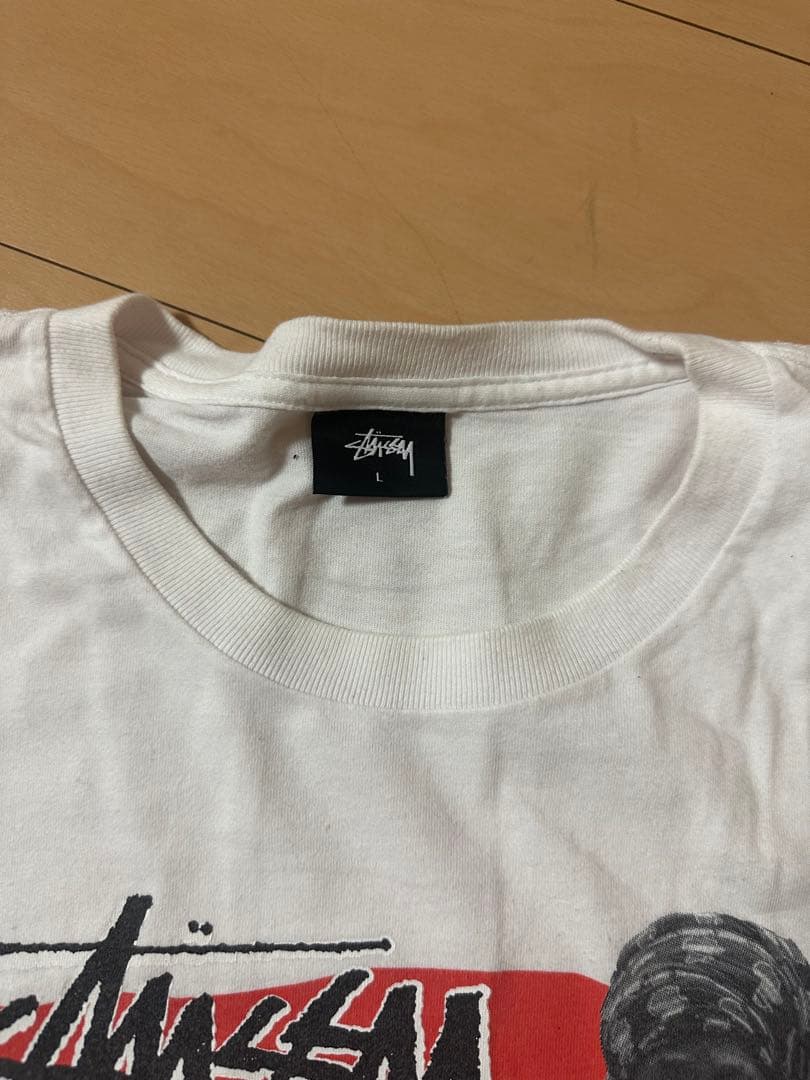 Stussy グラフィックTシャツ Lサイズ　ラスタマン　rastaman