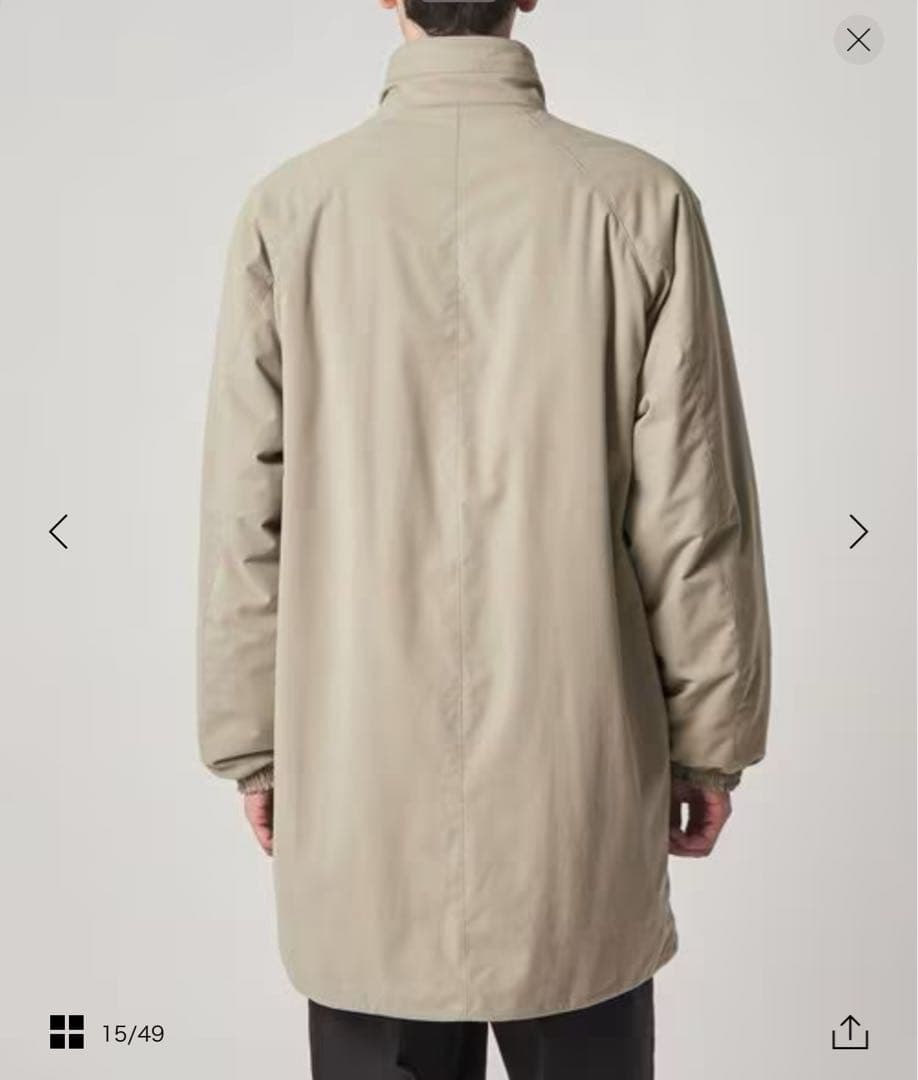 ＜Steven Alan＞ ブラッシュド パデッド スタンド コート