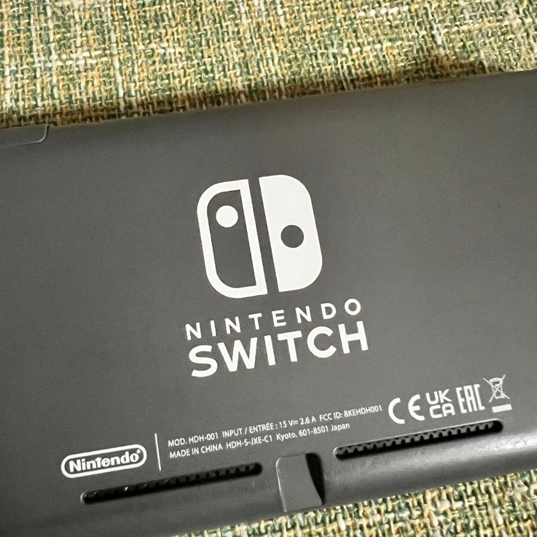 ジャンク品 Nintendo Switchライト グレー※箱無し