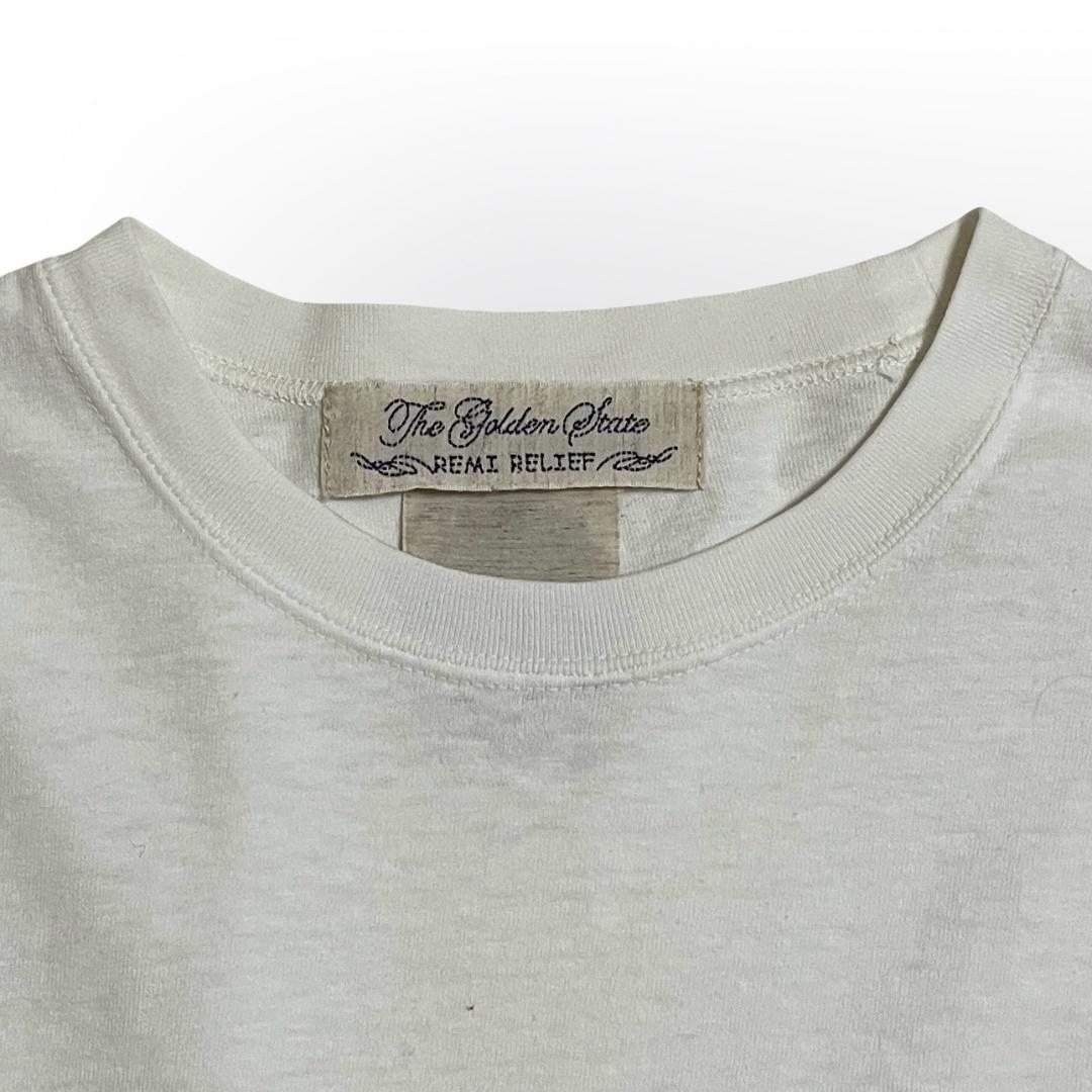 レミレリーフ ブリーフィング コラボ Tシャツ 異素材ポケット ビッグサイズ