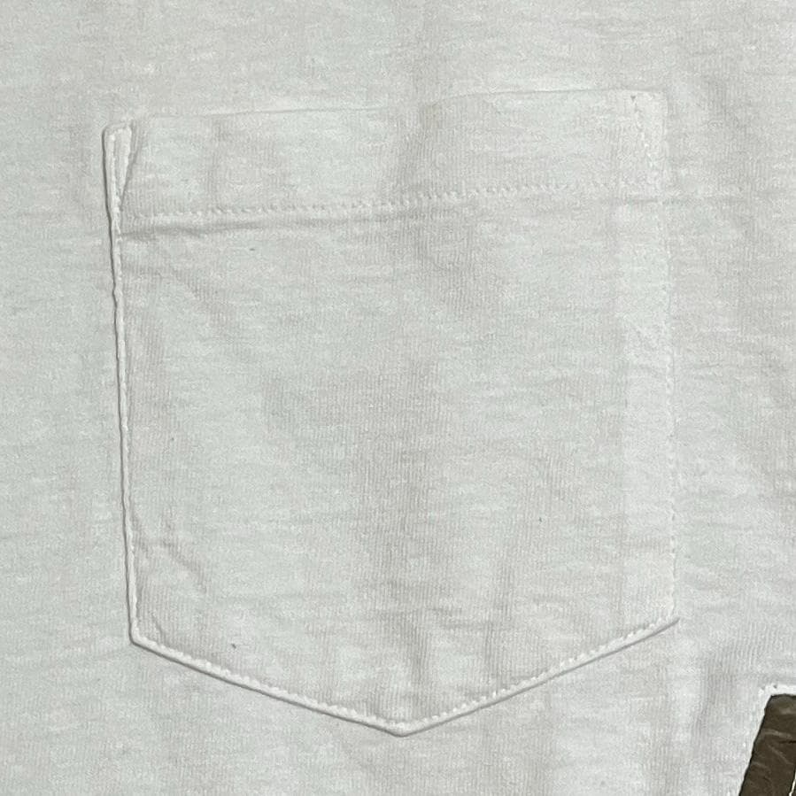 レミレリーフ ブリーフィング コラボ Tシャツ 異素材ポケット ビッグサイズ