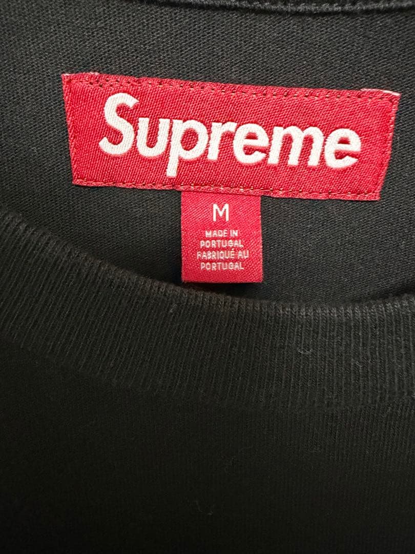 Supreme Small Box Tee Black Mサイズ