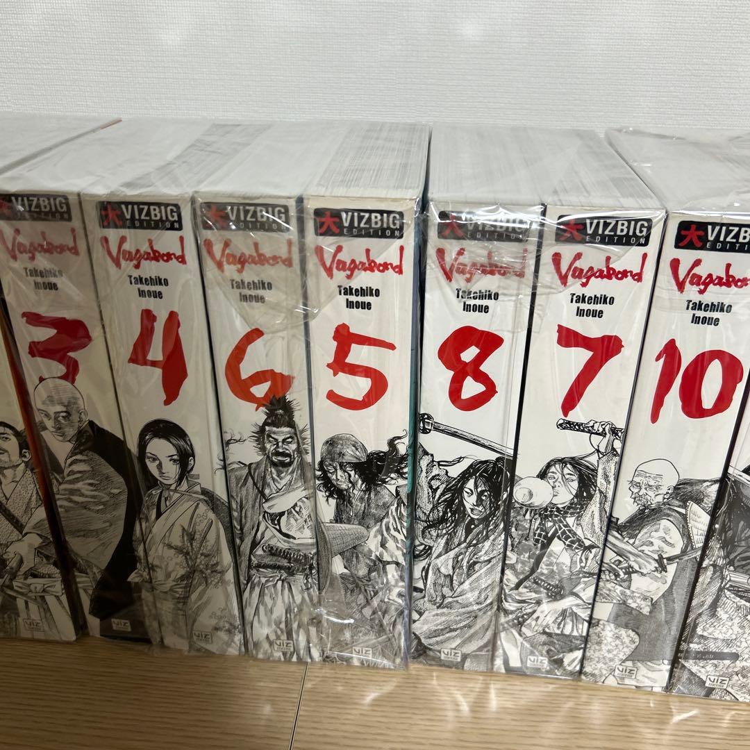 バガボンド　英語版　1-12 美品