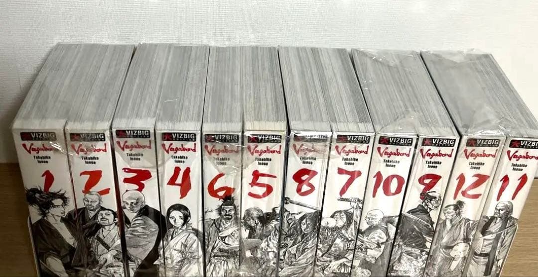 バガボンド　英語版　1-12 美品