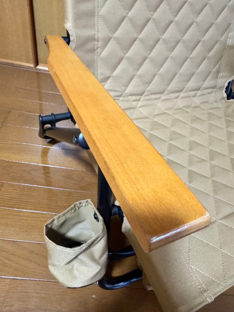 WAQ リクライニングローチェア　タン