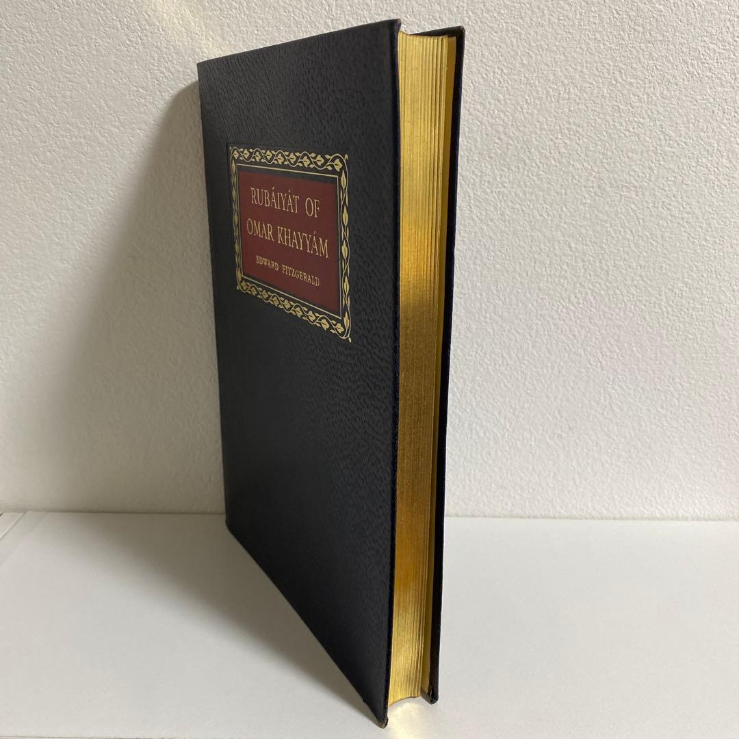 RUBÁIYÁT OF OMAR KHAYYÁM 【洋書】革製豪華本　美品