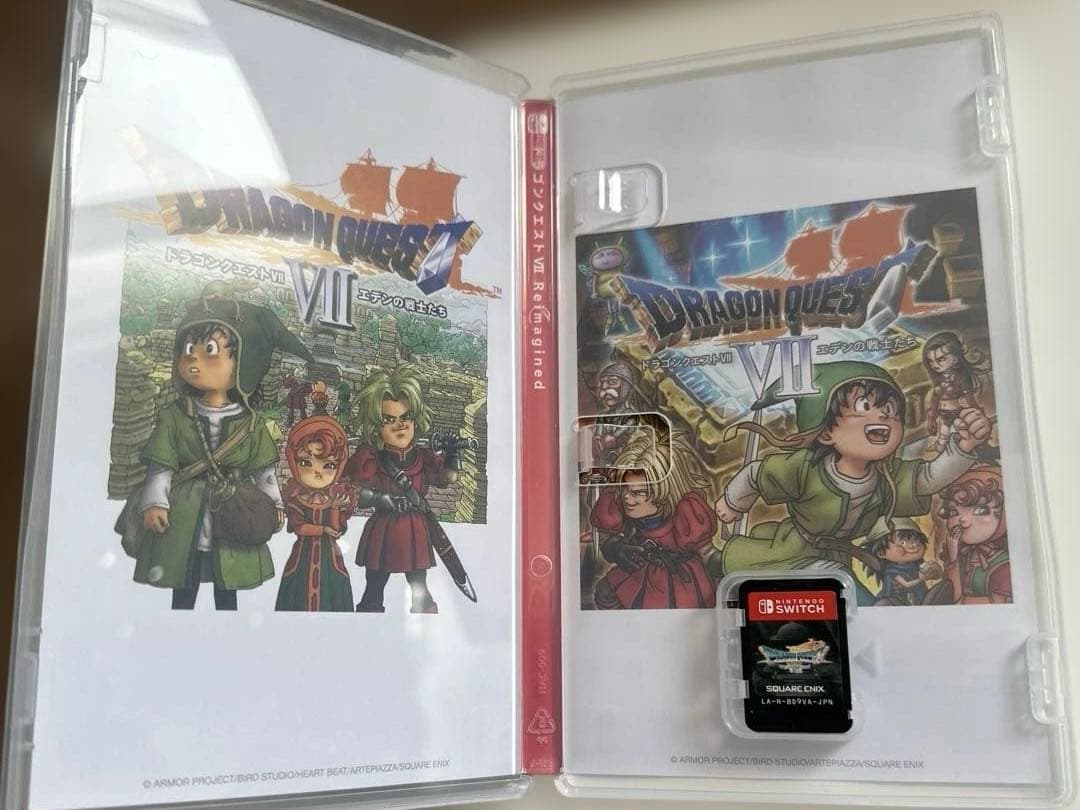 Switch ドラゴンクエスト7 Reimagined 早期特典使用済