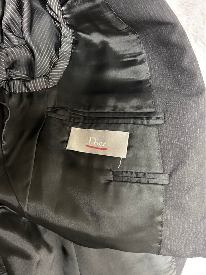 Dior Homme SS05 ストライプ　2B テーラードジャケット　44