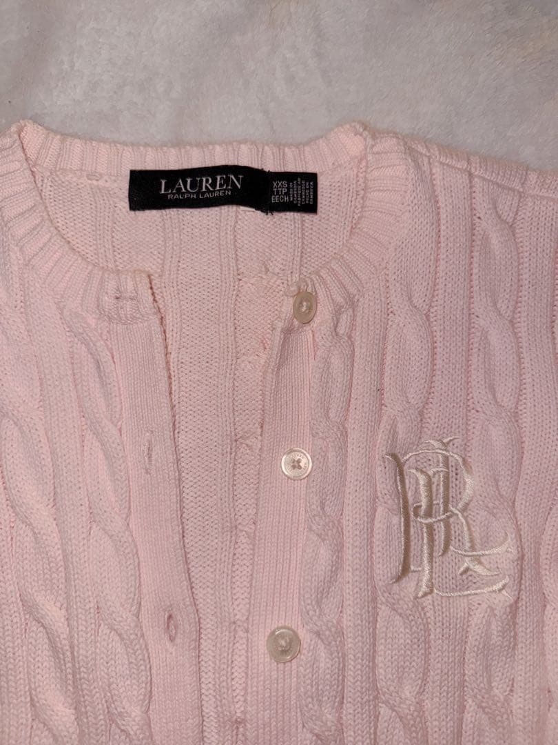 RALPH LAUREN ローレン ラルフローレン ケーブルニット カーディガン