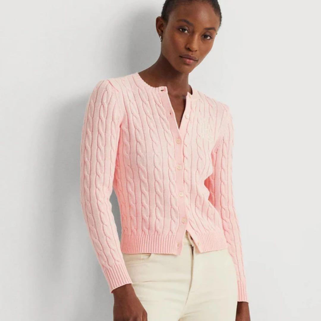 RALPH LAUREN ローレン ラルフローレン ケーブルニット カーディガン