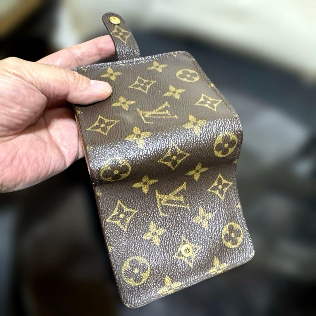③☆良品☆モノグラム♪コンパクトジップ 折り財布