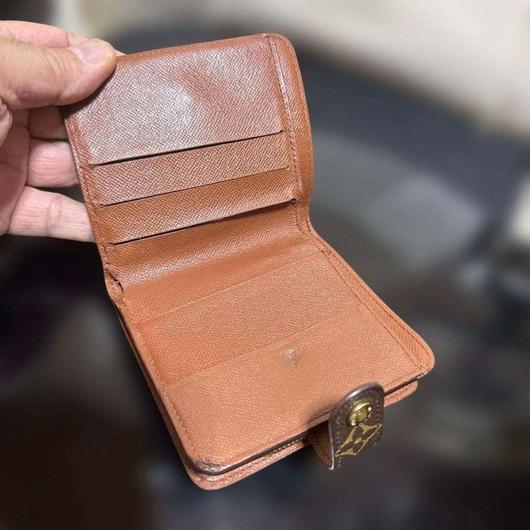 ③☆良品☆モノグラム♪コンパクトジップ 折り財布