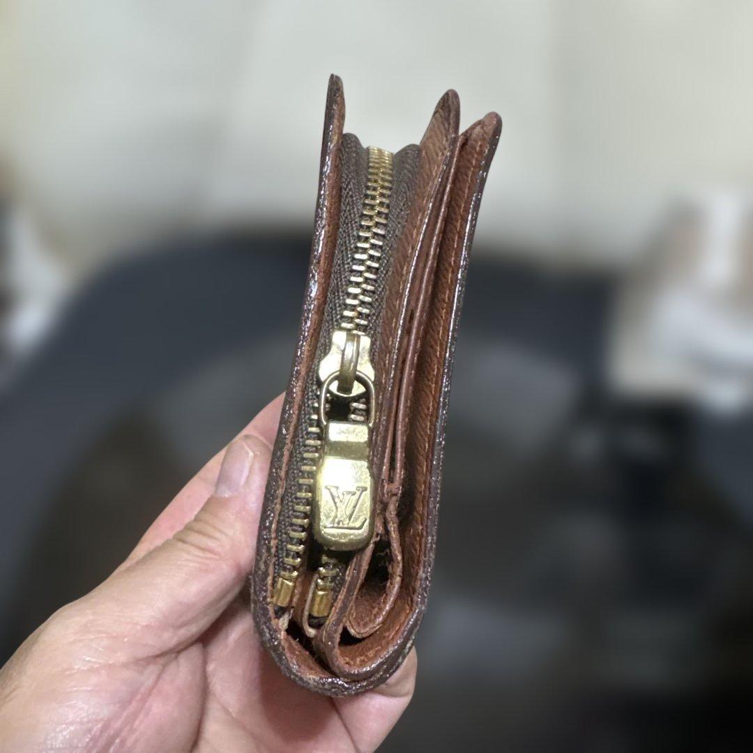 ③☆良品☆モノグラム♪コンパクトジップ 折り財布