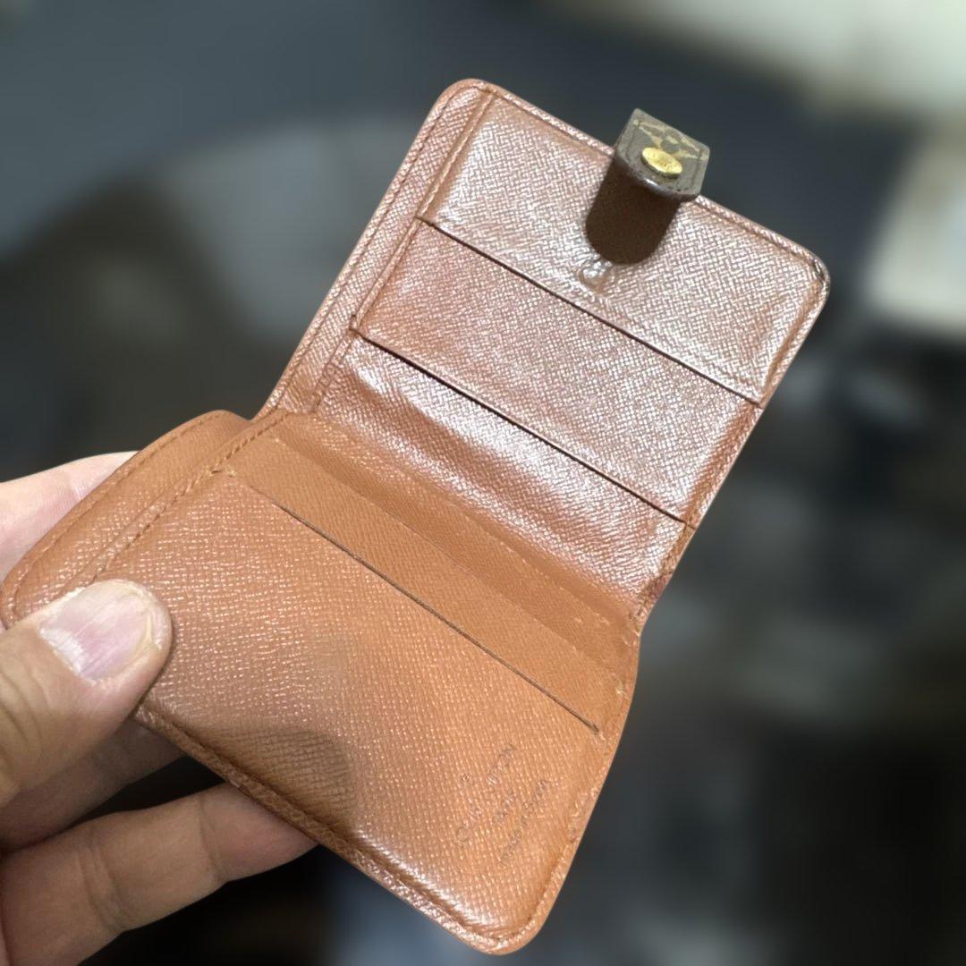 ③☆良品☆モノグラム♪コンパクトジップ 折り財布