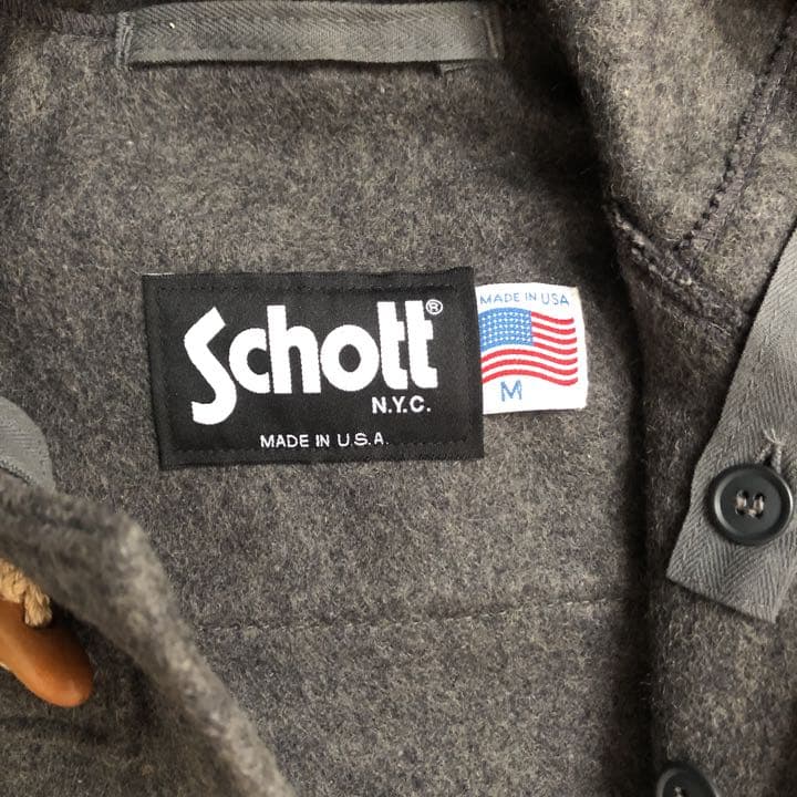 schott ダッフルコート　USA Mサイズ