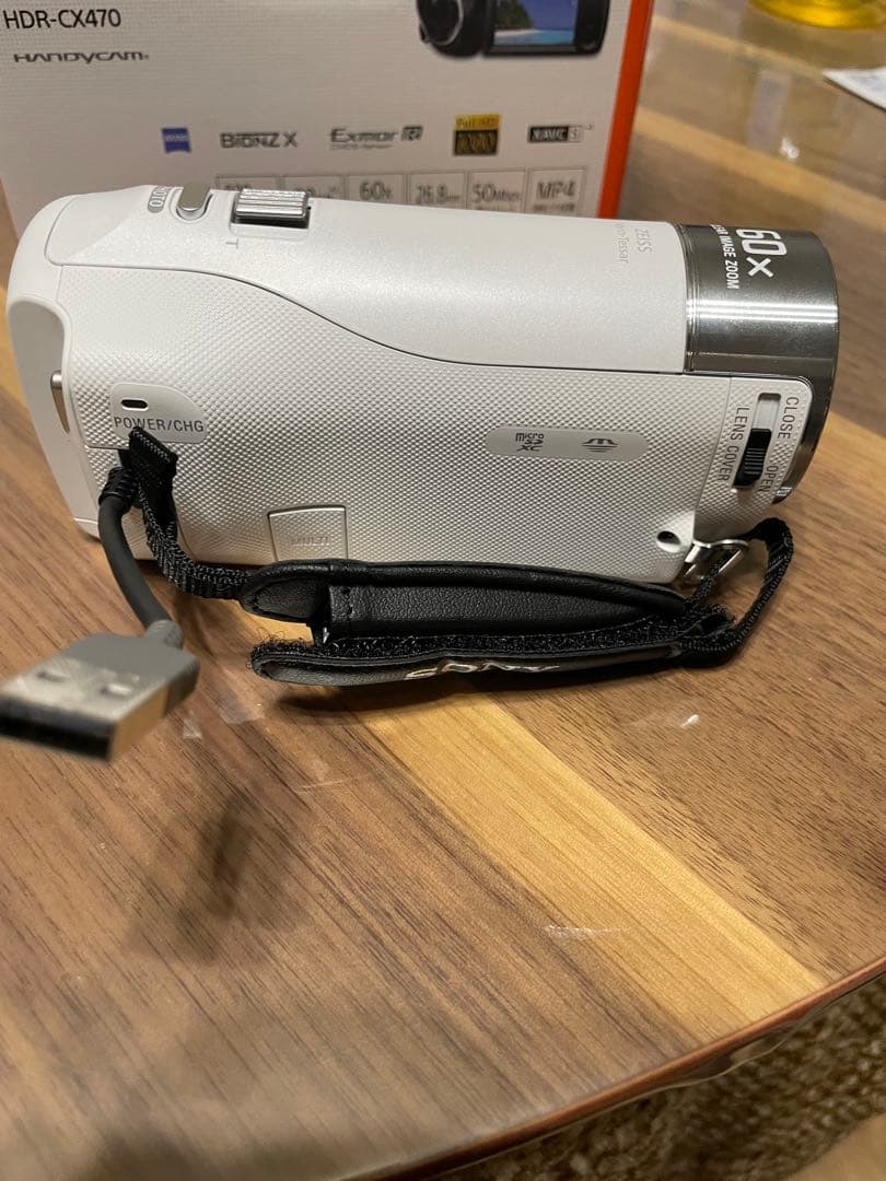SONY HDR-CX470 ビデオカメラ microSDカード付き 最終値下げ