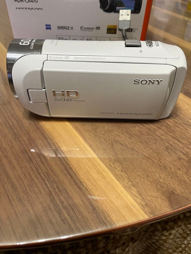 SONY HDR-CX470 ビデオカメラ microSDカード付き 最終値下げ