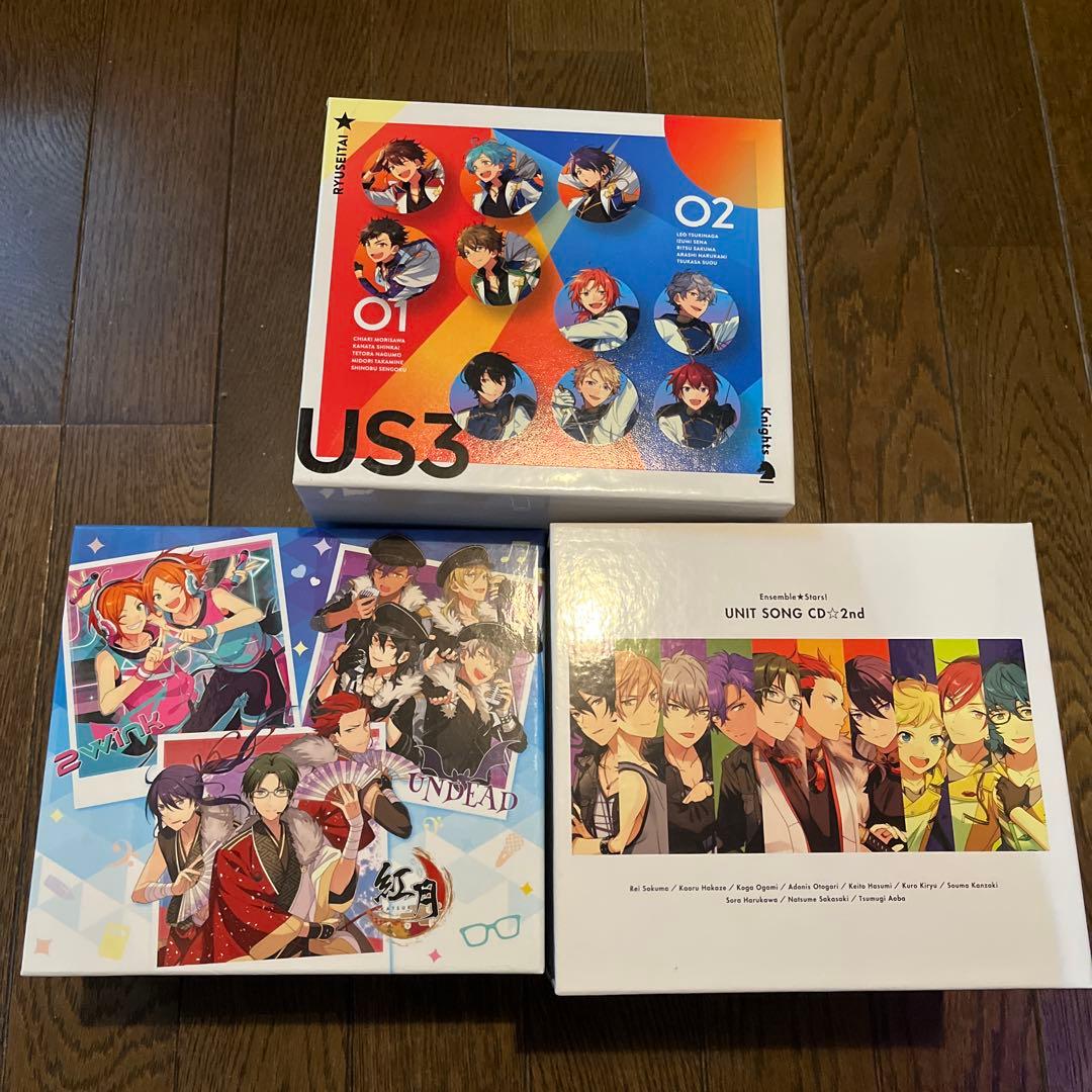 あんスタ ユニットソングCD 1st 2nd 3rd 収納BOX