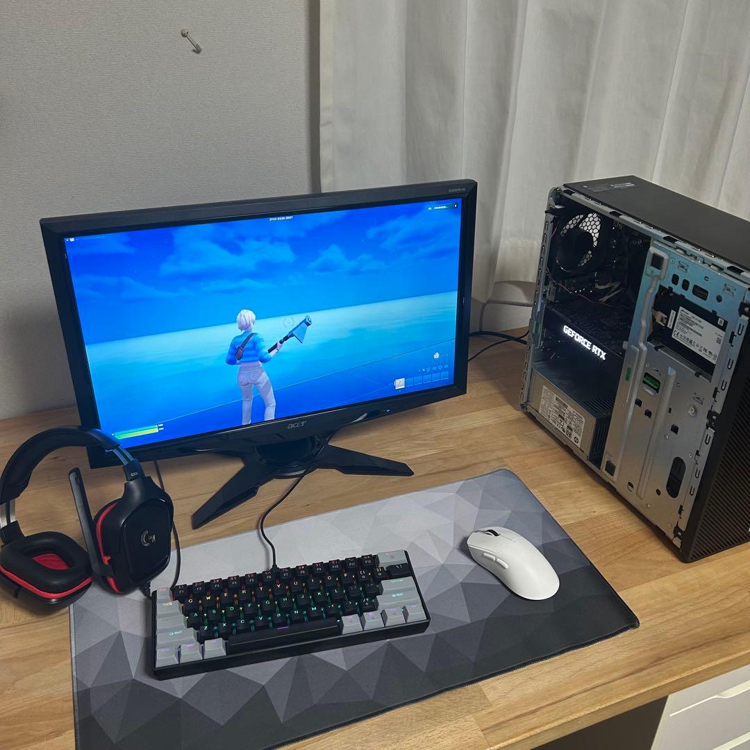 RTX2060 ゲーミングPCフルセット i7-9700 16GB 1TB PC