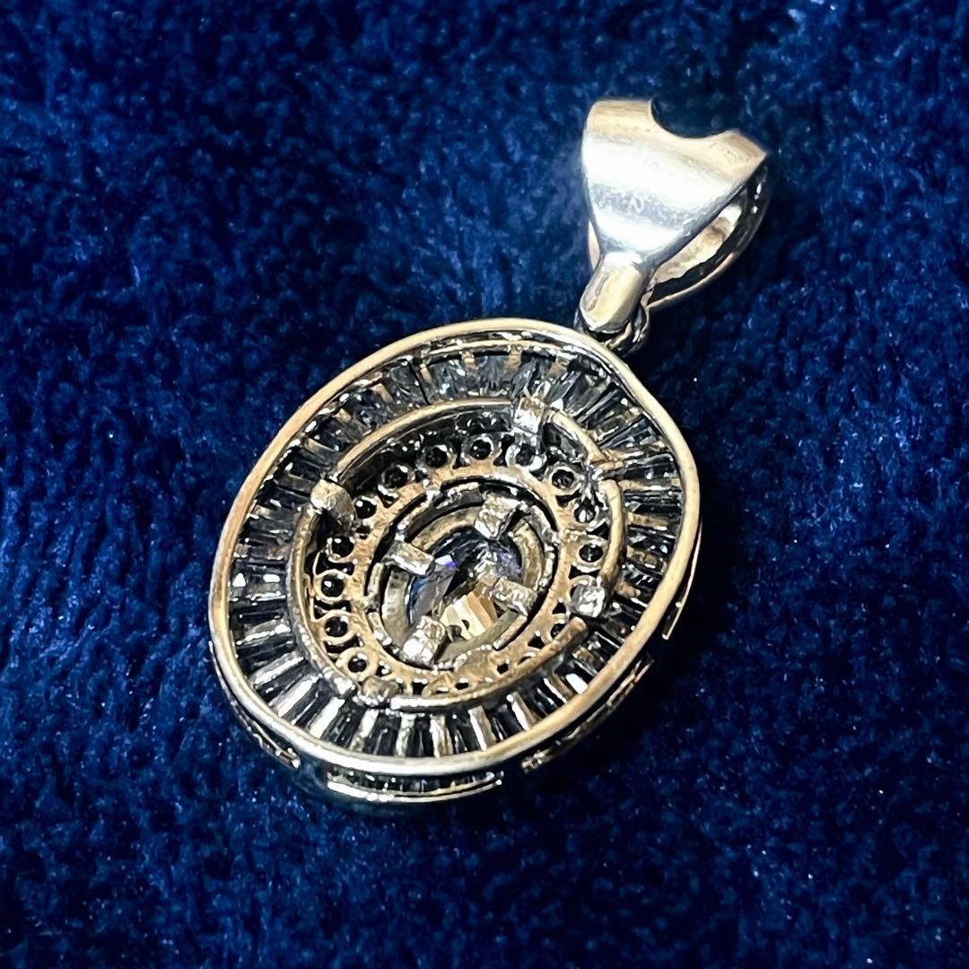 ペンダントネックレス　シルバー９２５ ＣＺ　アバランチ