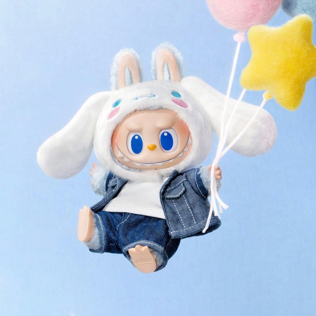 ラブブ　サンリオ　シナモロール　THE MONSTERS ぬいぐるみペンダント