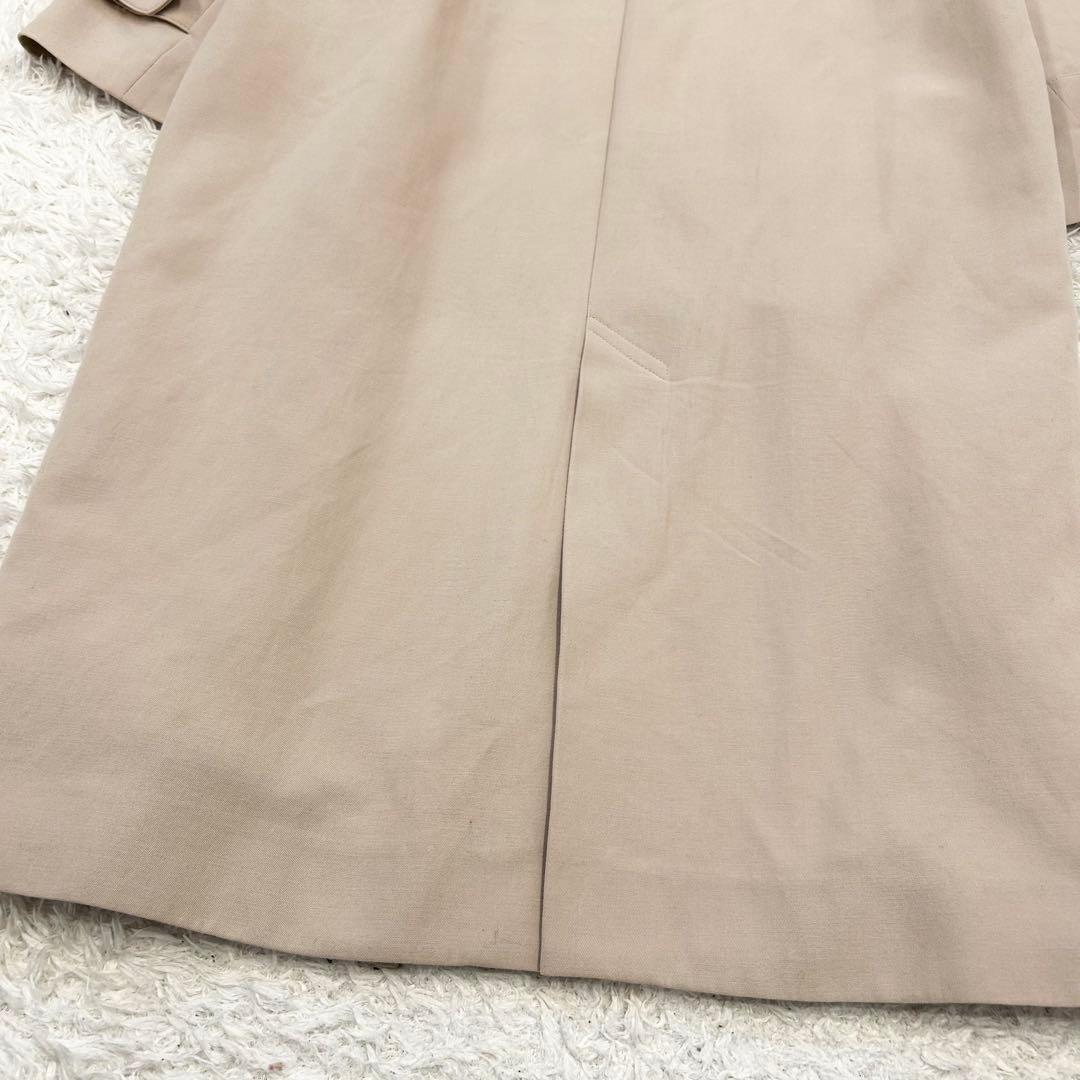 イエナ　IENA コットンWクロスノーカラーVネックコート　スプリングコート36