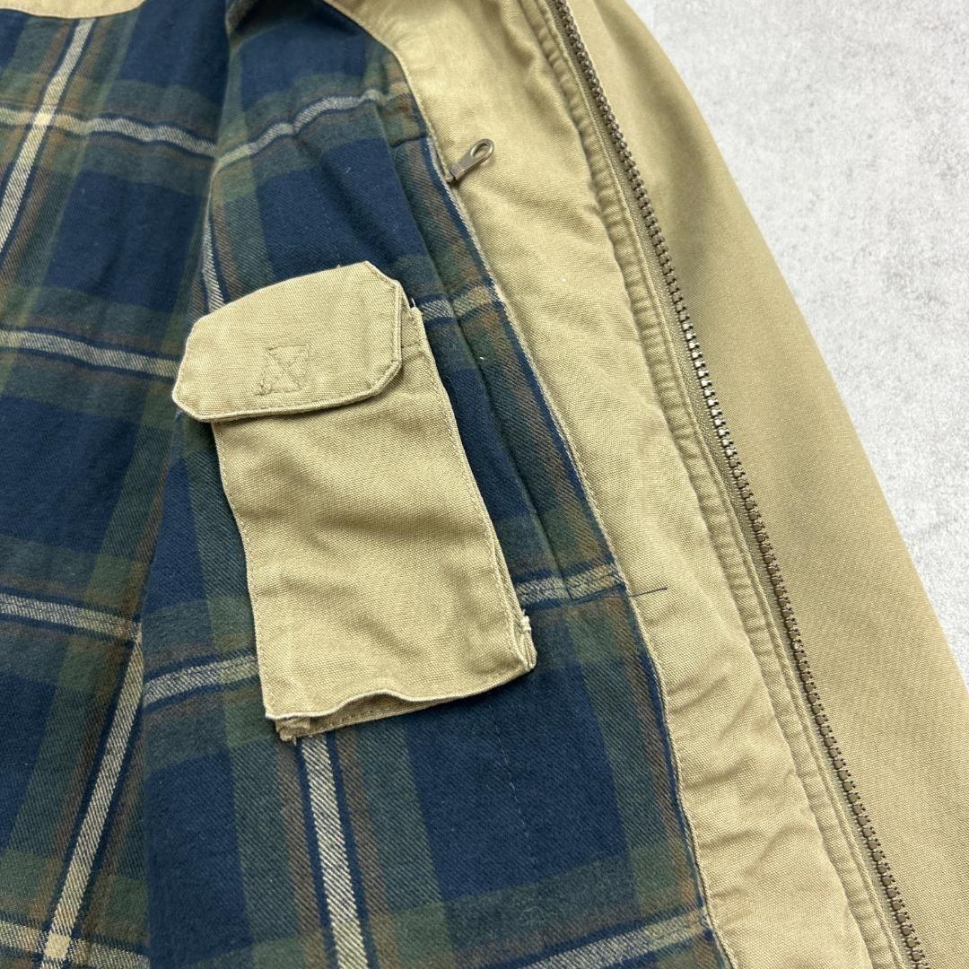 ぼ*ん様 ST JOHNS' BAY　ワークジャケット　襟アクセント　古着　ベー