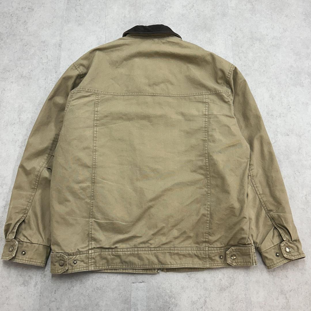 ぼ*ん様 ST JOHNS' BAY　ワークジャケット　襟アクセント　古着　ベー