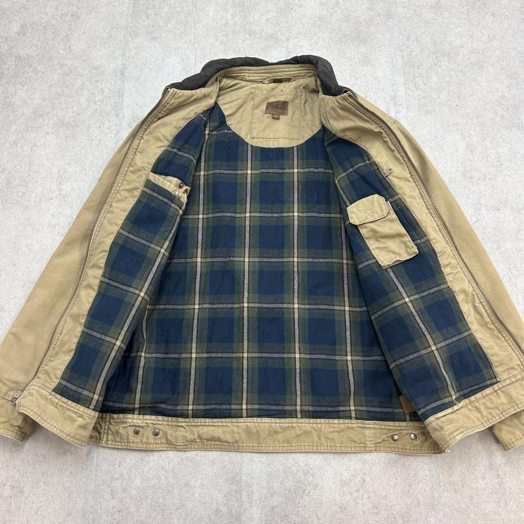 ぼ*ん様 ST JOHNS' BAY　ワークジャケット　襟アクセント　古着　ベー